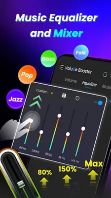 Volume Booster - Sound Booster android App screenshot 1