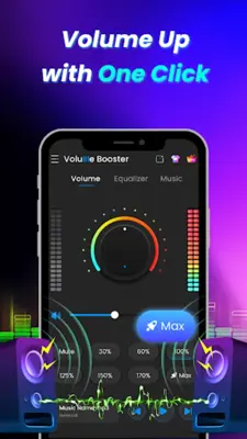 Volume Booster - Sound Booster android App screenshot 2